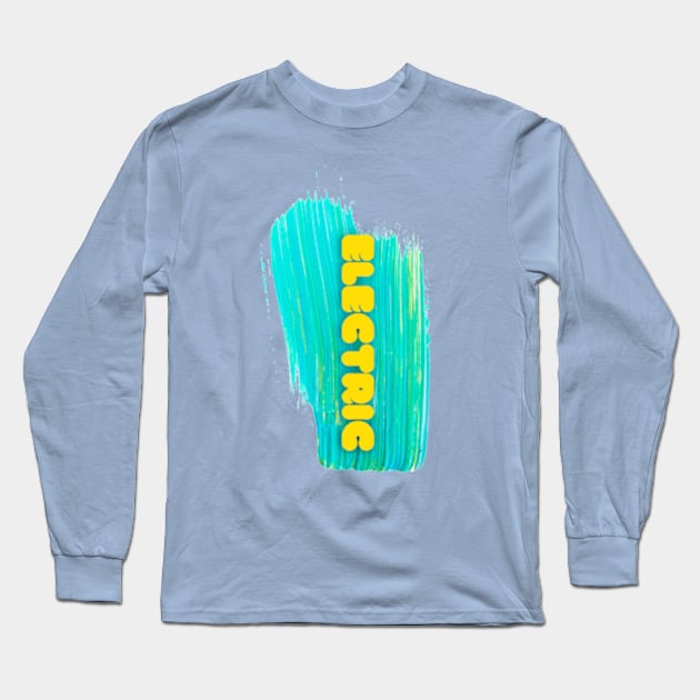 Electric paint Long Sleeve T-Shirt by badrhijri